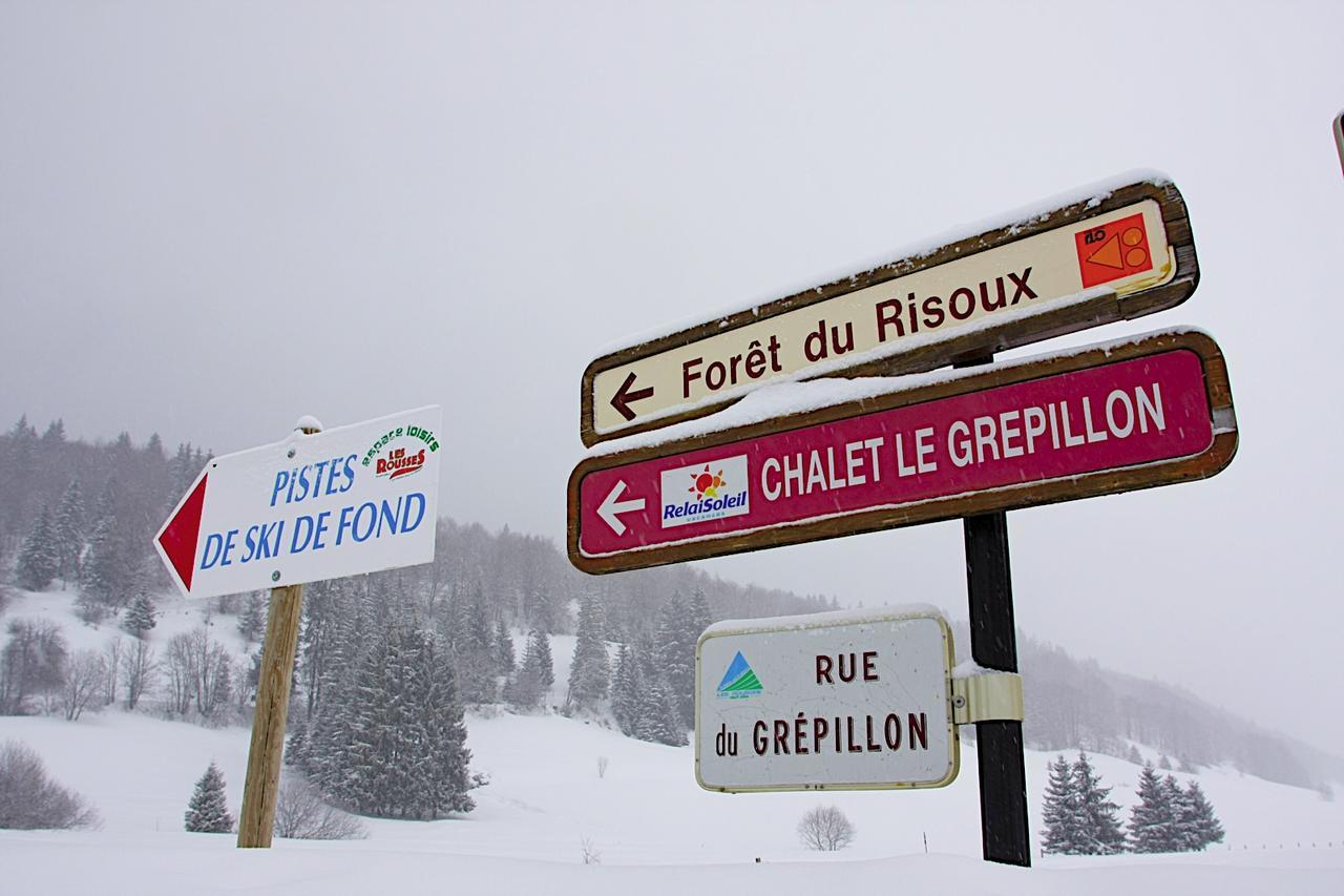 Village Vacances Le Grépillon Les Rousses Esterno foto